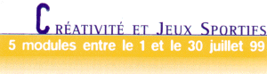 Crativit et jeux sportifs