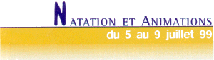 Natation-animations