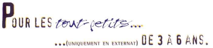 Stages pour les tout-petits (de 3  6 ans)